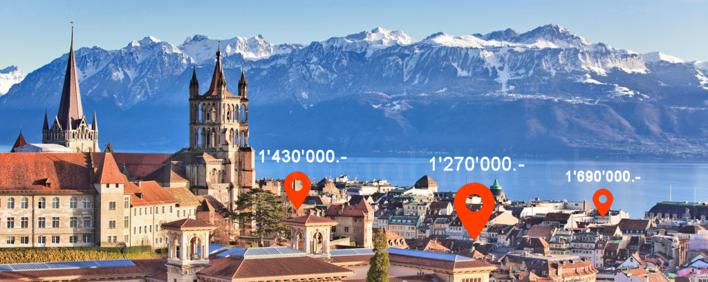 Lausanne estimation immobilière prix